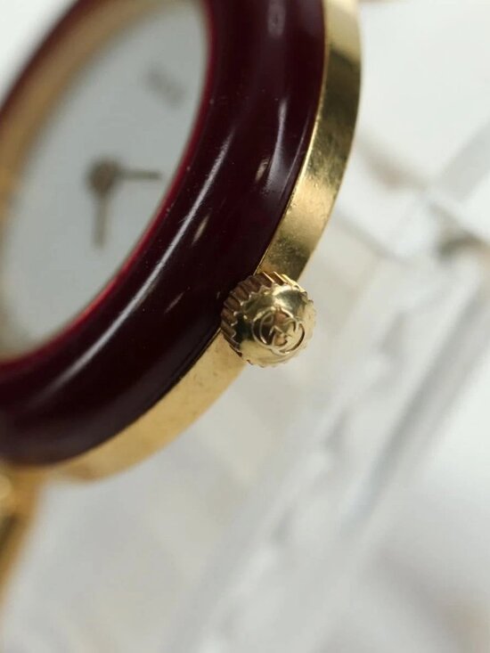 GUCCI Change Bezel Watches metal Gold Auth am6432M
